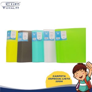 CARPETA LISTA 100H