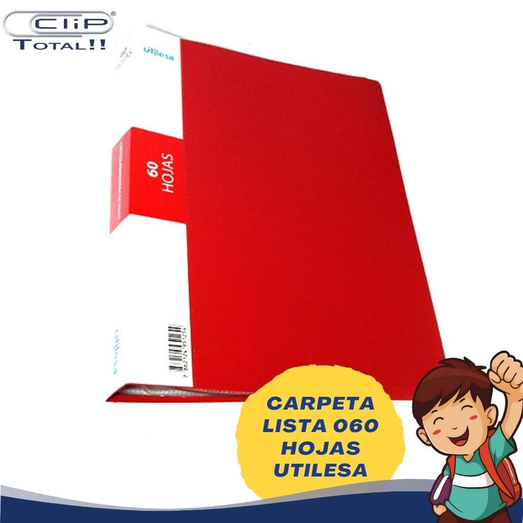CARPETA LISTA 060 HOJAS UTILESA