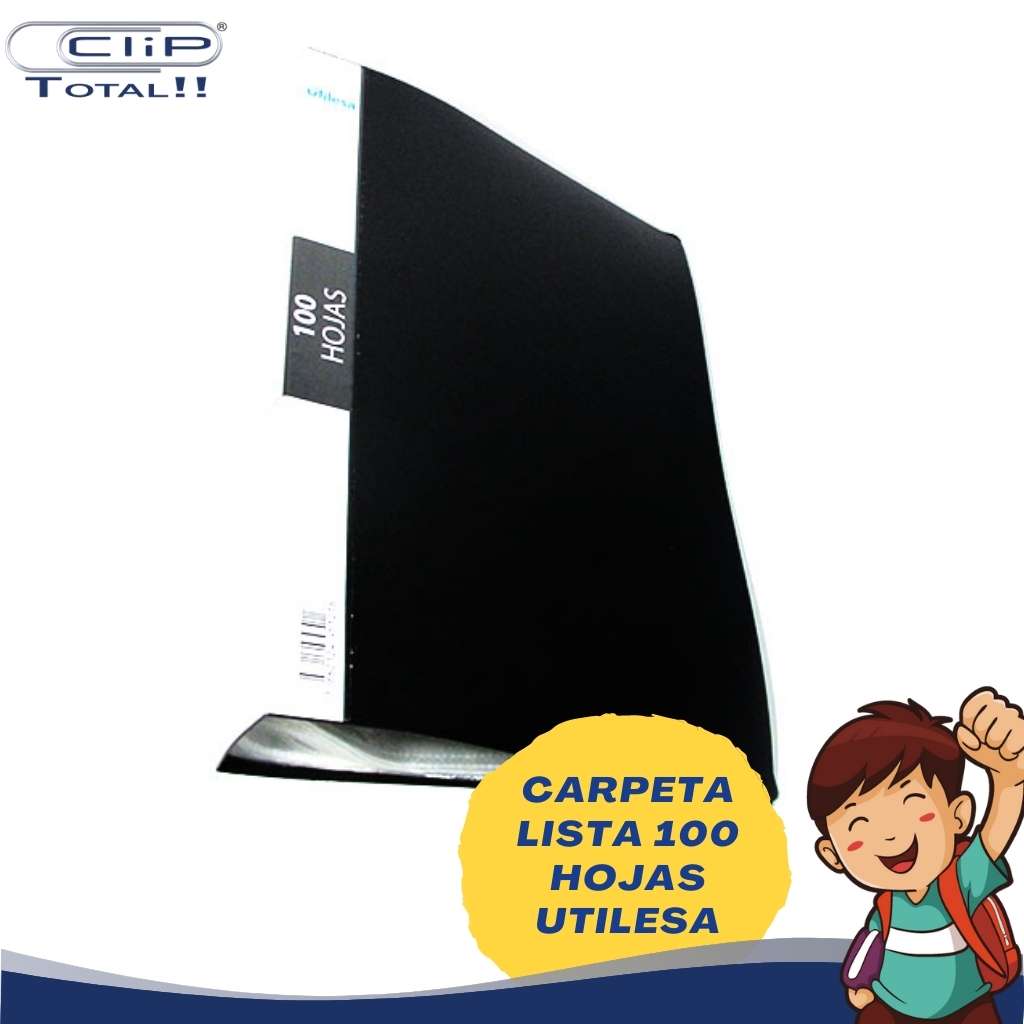 CARPETA LISTA 100 HOJAS UTILESA