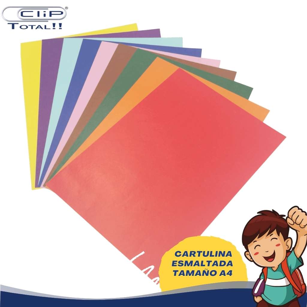 CARTULINA IRIS ESMALTADA A4 COLOR X01U