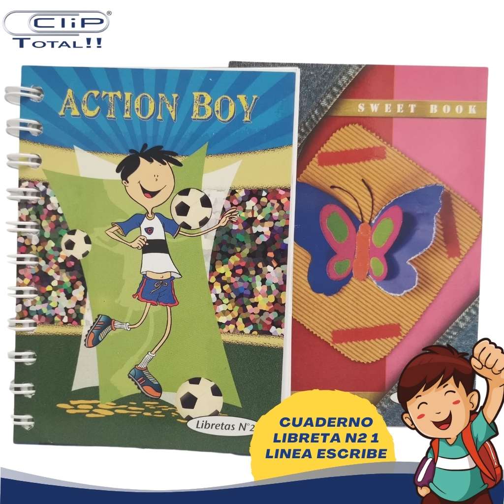 CUADERNO LIBRETA N2 100 HOJAS 1 LINEA ESCRIBE