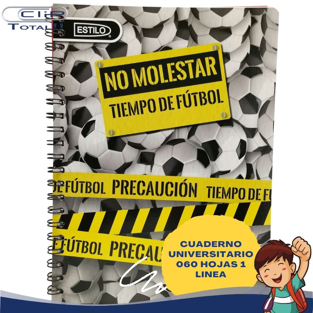 CUADERNO UNIVERSITARIO 060 HOJAS 1 LINEA