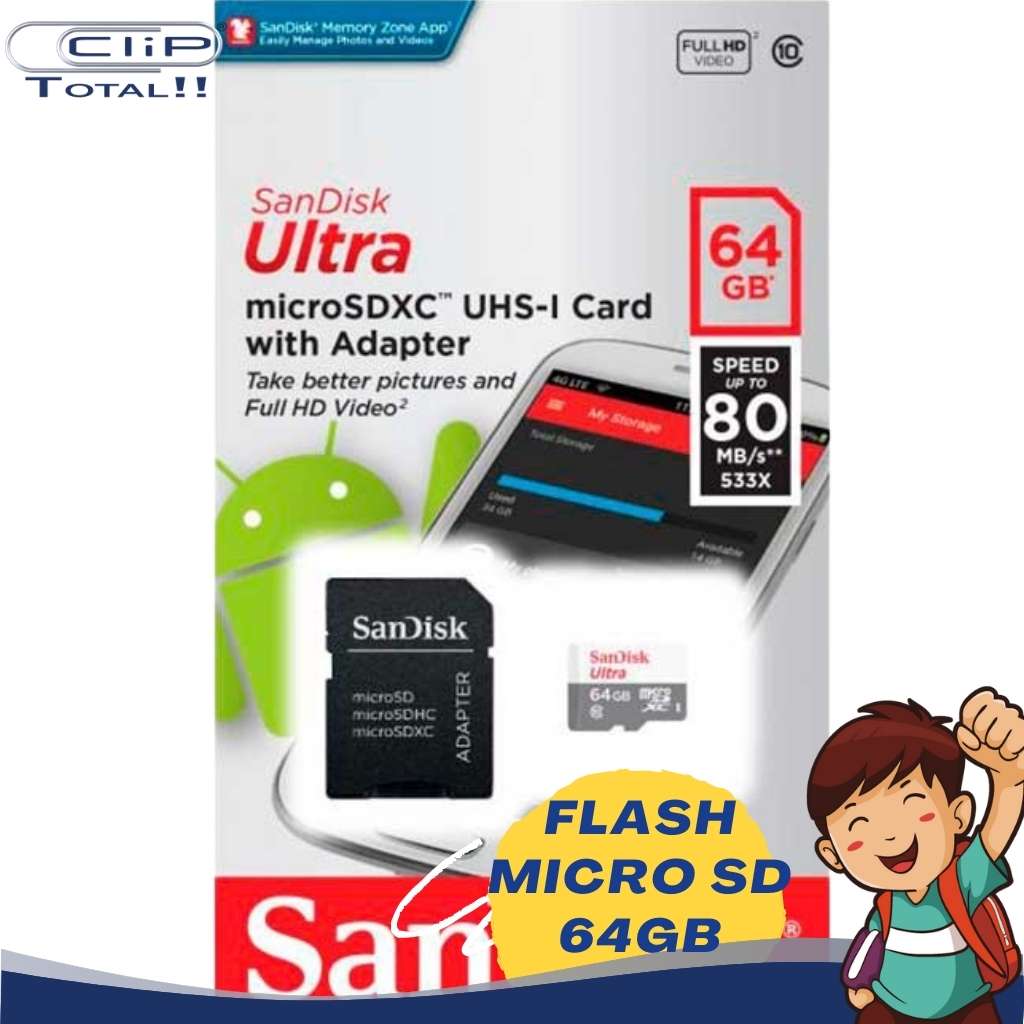 FLASH MICRO SD 64GB