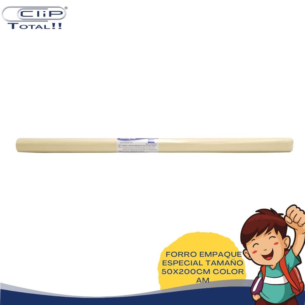 FORRO EMPAQUE ESPECIAL 50X200CM COLOR AM