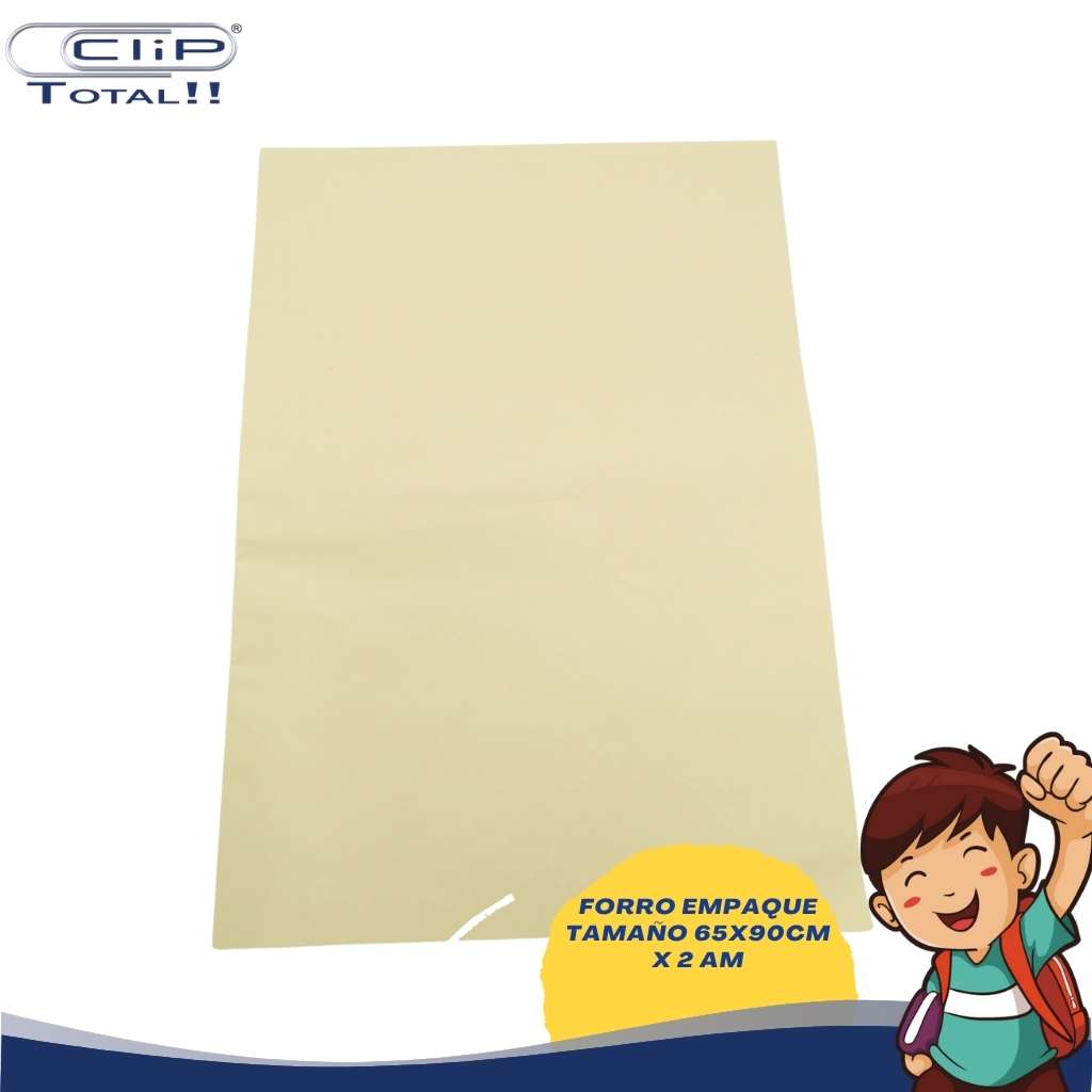 FORRO EMPAQUE 65X90CM X 2 COLOR AM