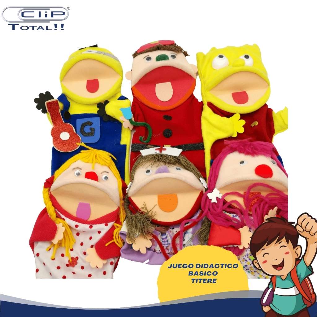 JUEGO DIDACTICO BASICO TÍTERE