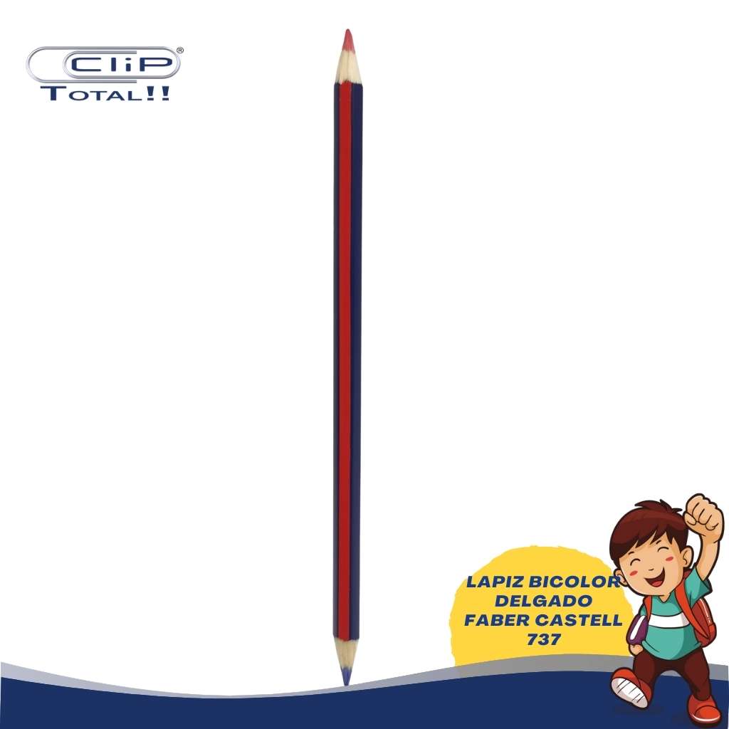 LAPIZ BICOLOR DELGADO X01U