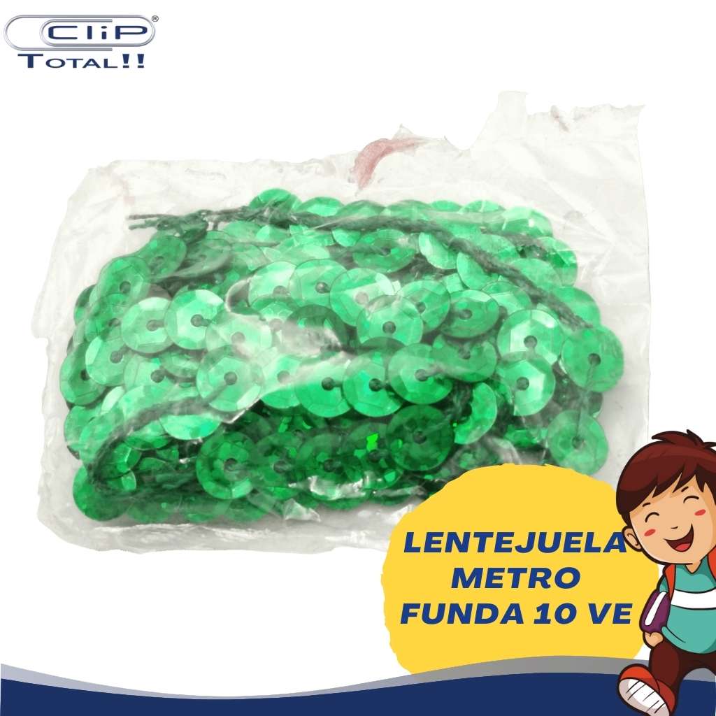 LENTEJUELA METRO FUNDA VE