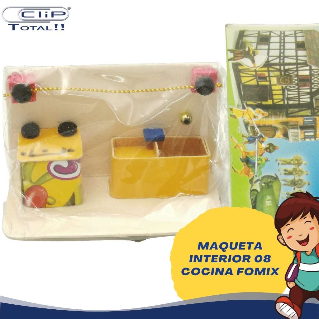 MAQUETA INTERIOR N08 COCINA FOMIX