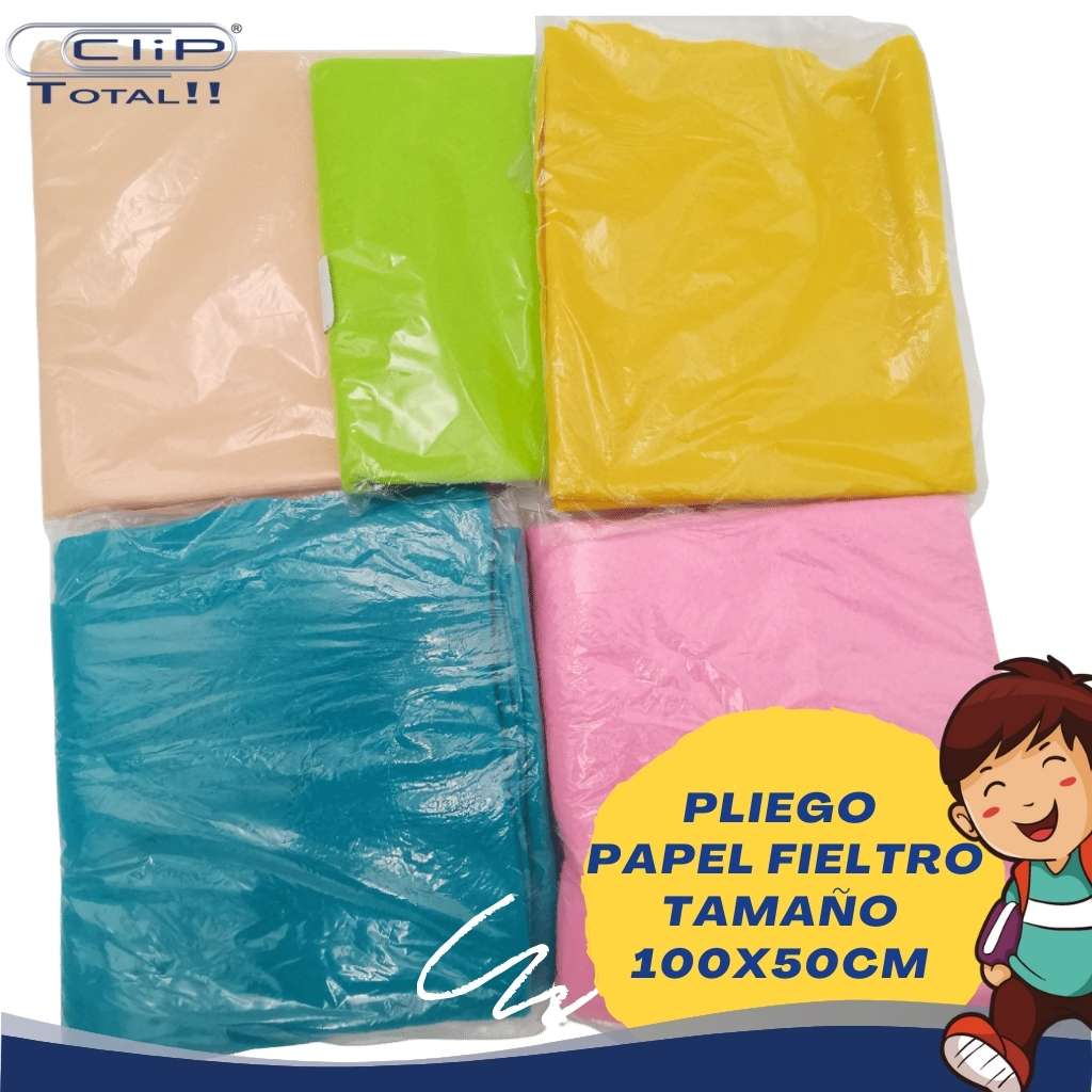 PLIEGO PAPEL FIELTRO 50X100CM