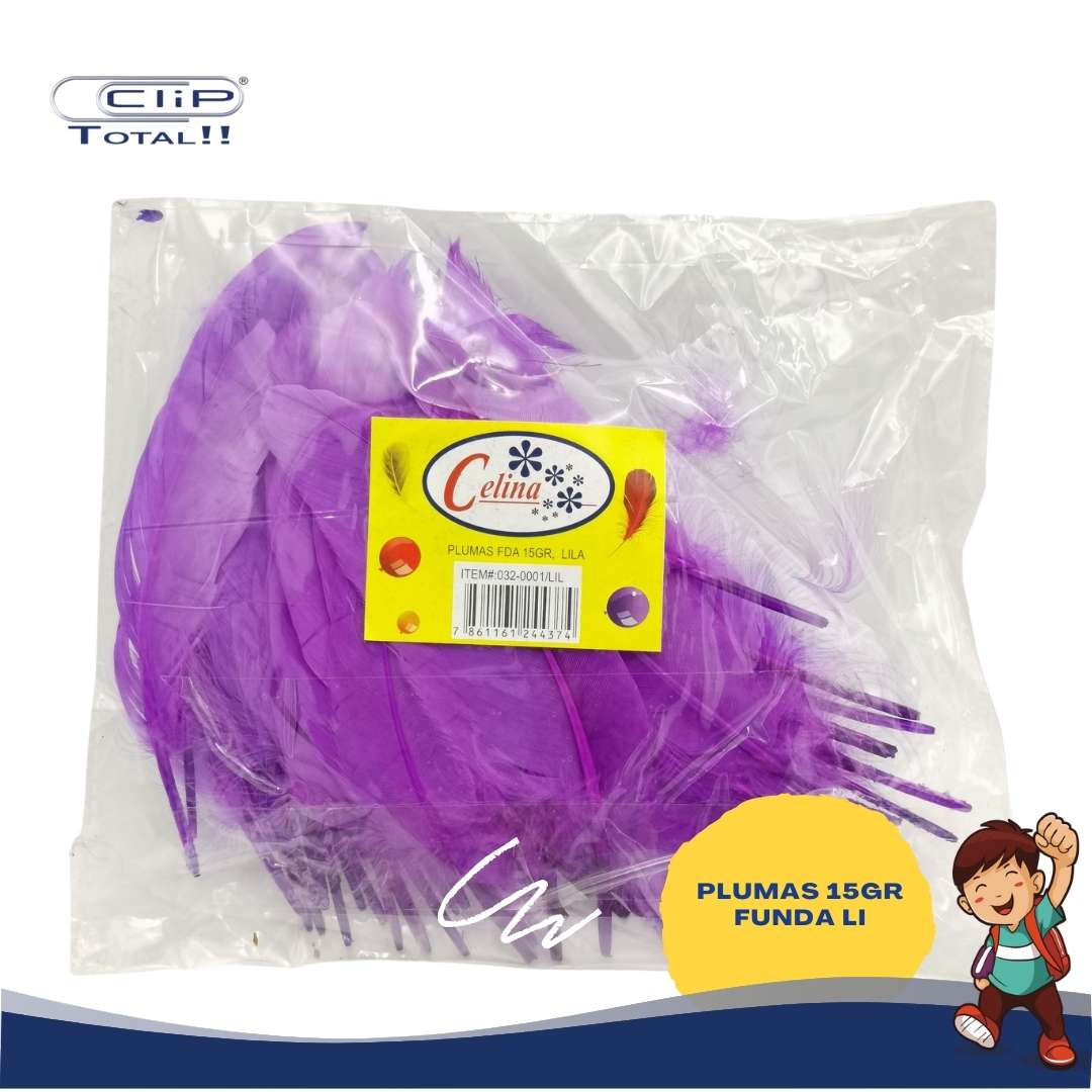 PLUMAS 15GR FUNDA LI