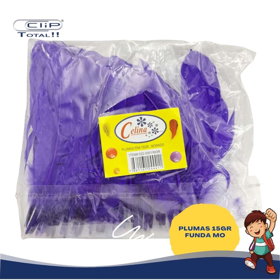 PLUMAS 15GR FUNDA MO