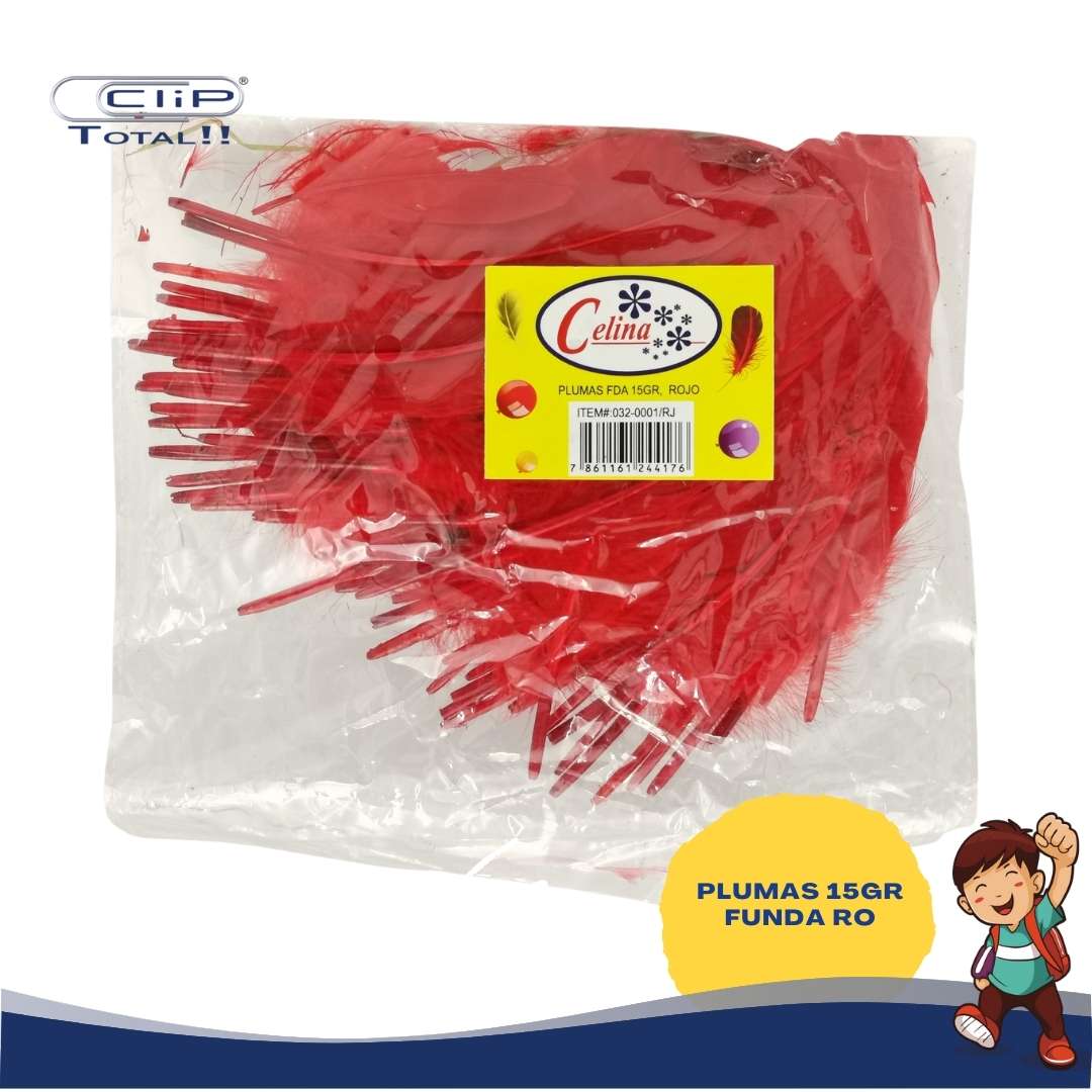 PLUMAS 15GR FUNDA RO