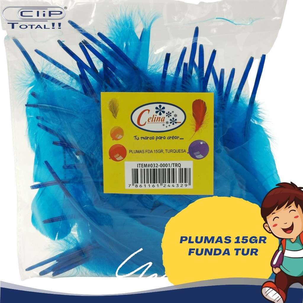 PLUMAS 15GR FUNDA TUR