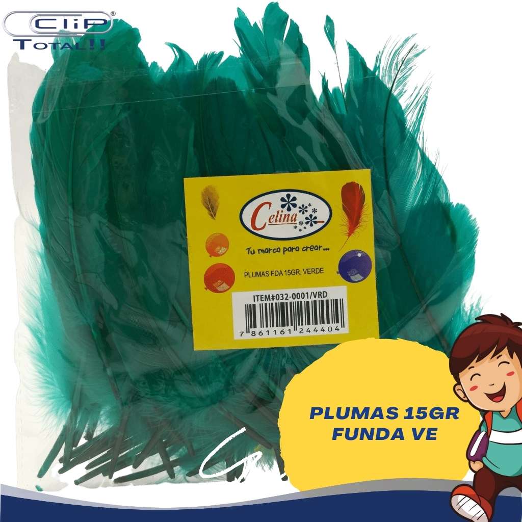 PLUMAS 15GR FUNDA VE