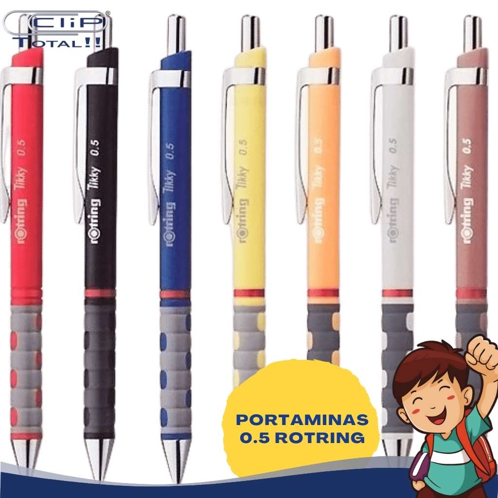 PORTAMINAS 0.5 ROTRING COLOR