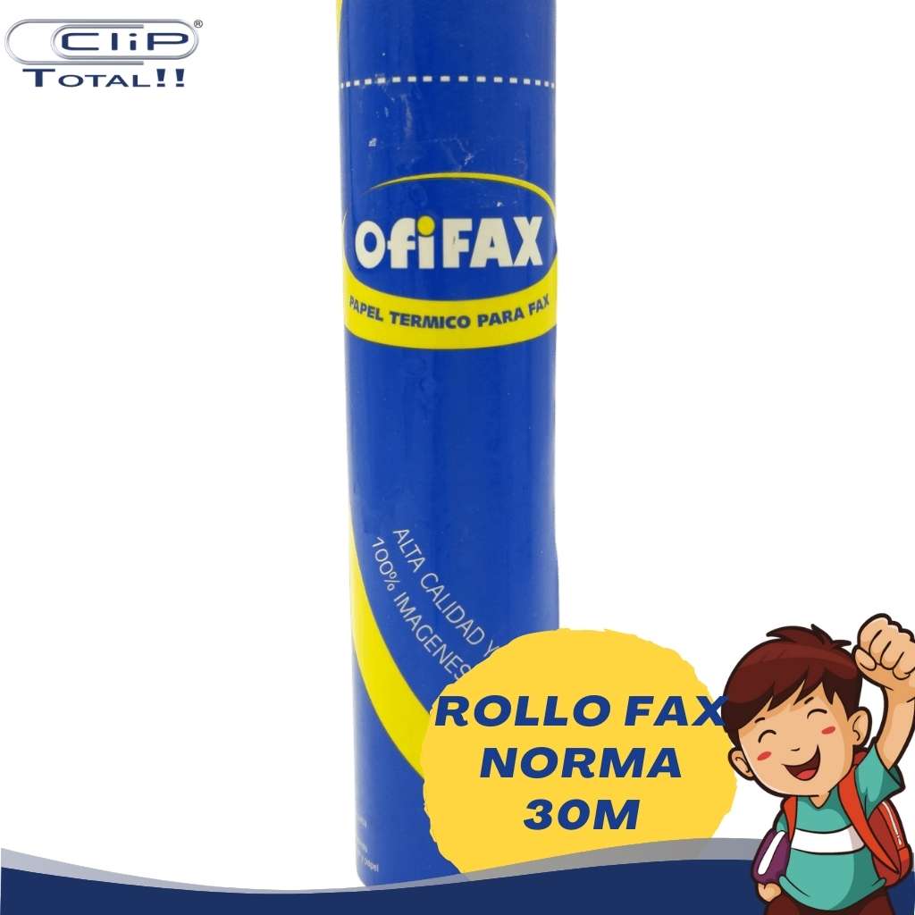 ROLLO FAX NORMA 30M