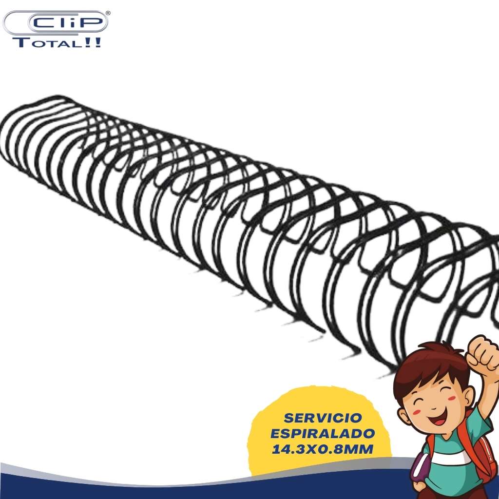 SERVICIO ESPIRALADO 14.3X0.8MM