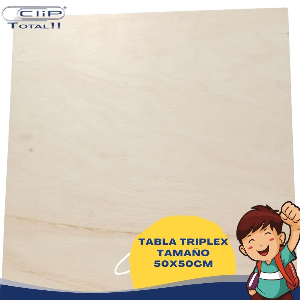 TABLA TRIPLEX 50X50CM