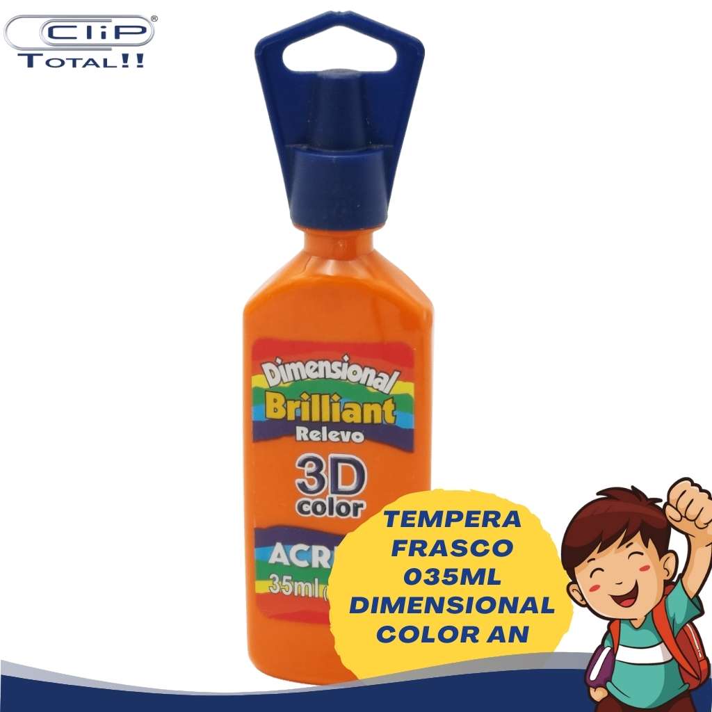 TEMPERA FRASCO 035ML DIMENSIONAL COLOR AN