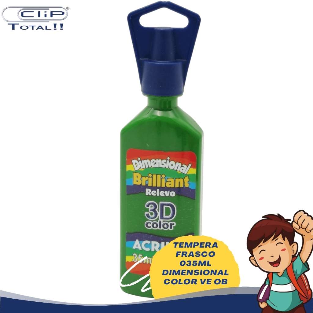 TEMPERA FRASCO 035ML DIMENSIONAL COLOR VE OB