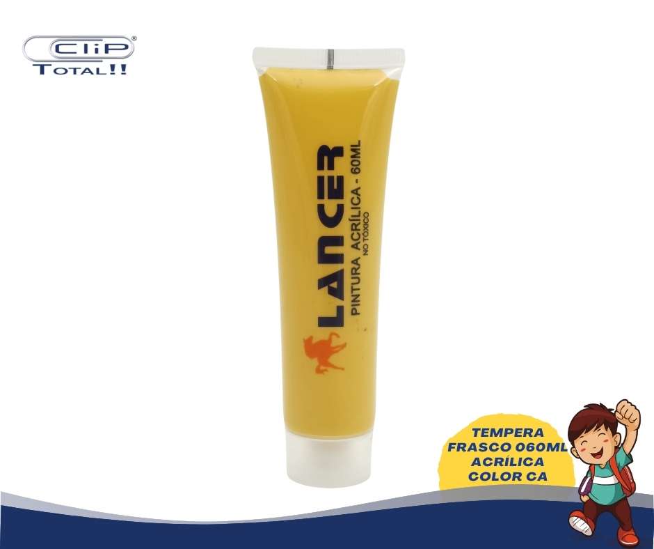 TEMPERA FRASCO 060ML ACRÍLICA COLOR CA LANCER