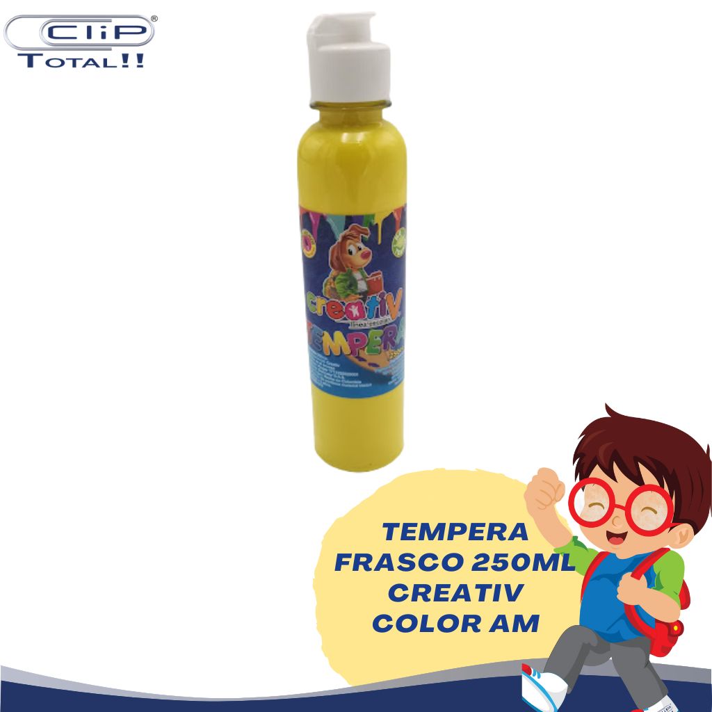 TEMPERA FRASCO 250ML CREATIV COLOR AM
