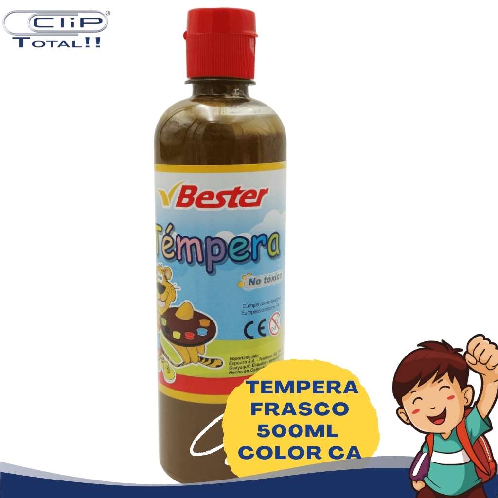 TEMPERA FRASCO 500ML COLOR CA BESTER