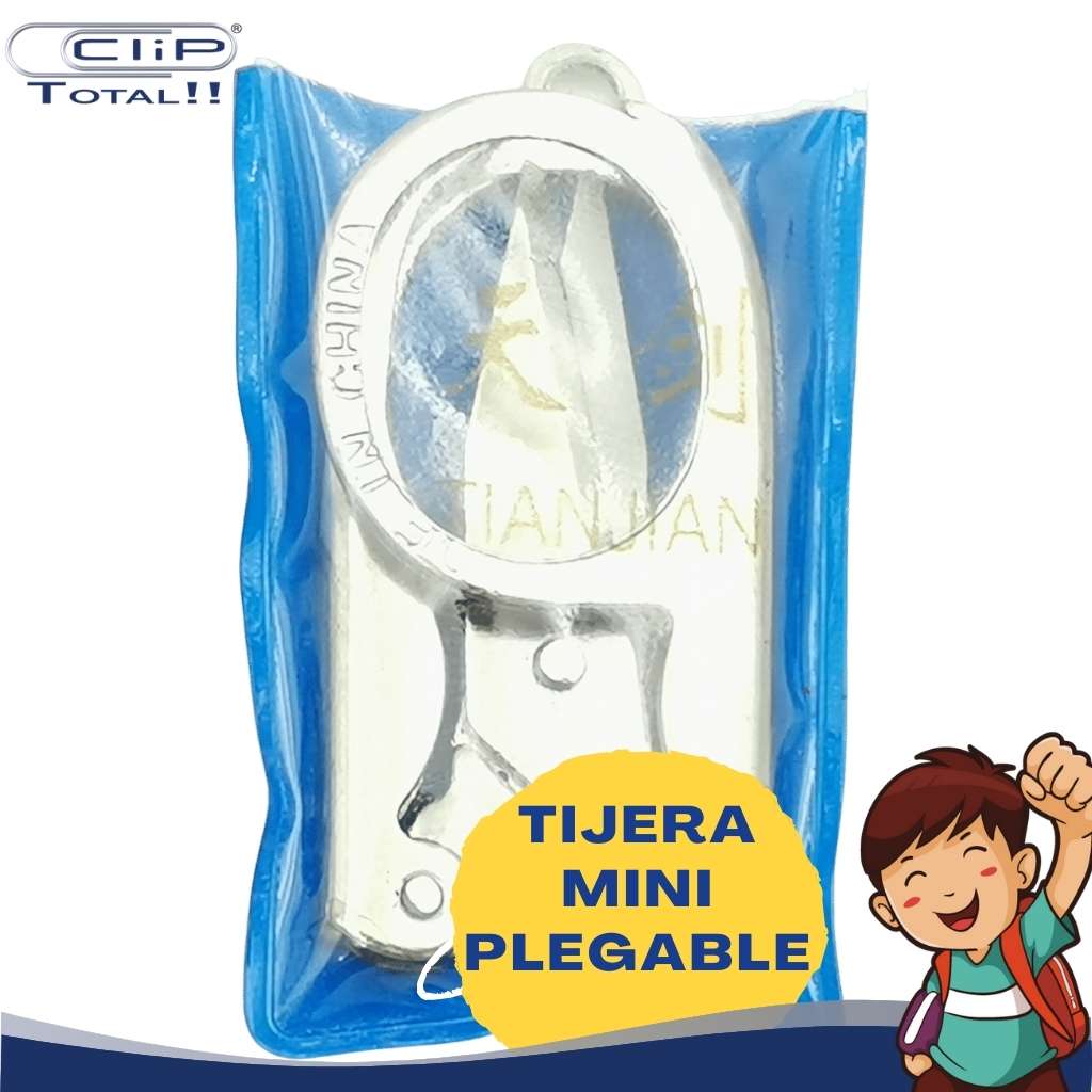 TIJERA MINI PLEGABLE DOBLABLE
